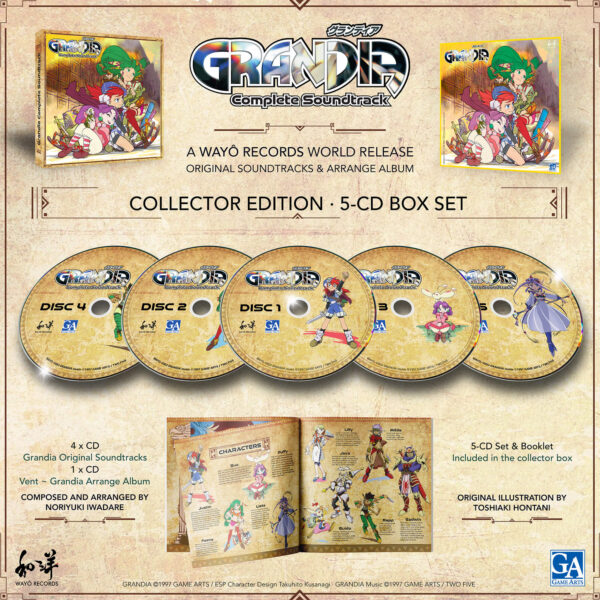 Grandia COMPLETE OST